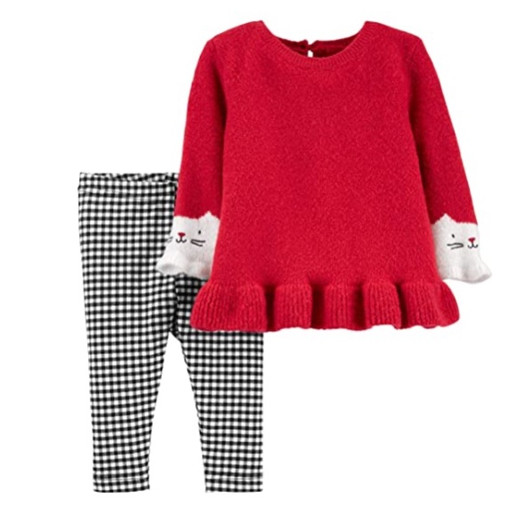 carters red sweater